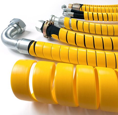 Plastikowe osłony na węże hydrauliczne